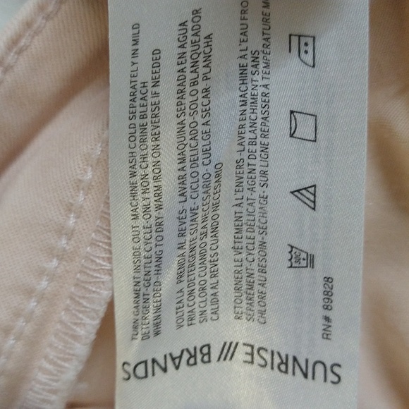 NEW! Skinnygirl Pull-On Mid-Rise Crop Skinny Jeans, Rose Quartz - TALL - Picture 12 of 15